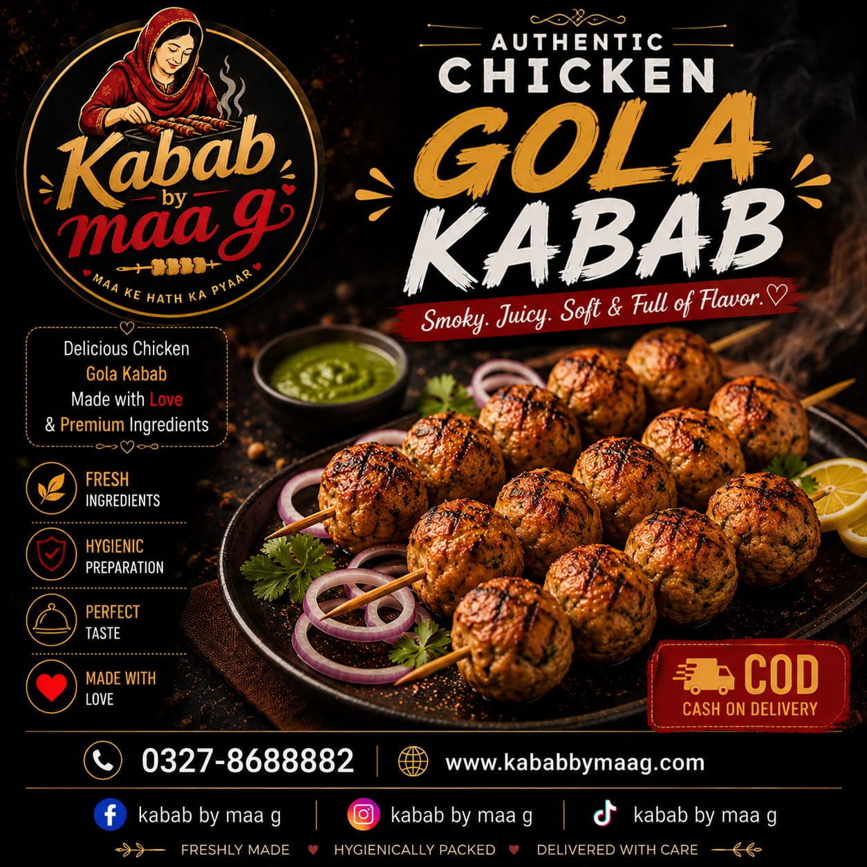 Chicken Gola Kabab